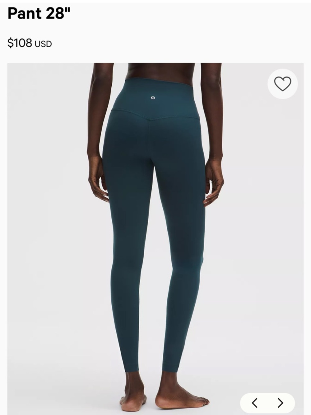 lululemon Align™ Super High-Rise Pant 28" Size 4